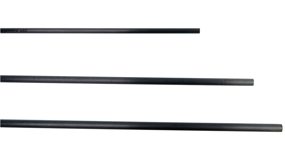 HUXWRX Alignment Rod, .30 Cal/7.62mm Bore, 17 L, Carbon Fiber w/Bright Grey, 2261