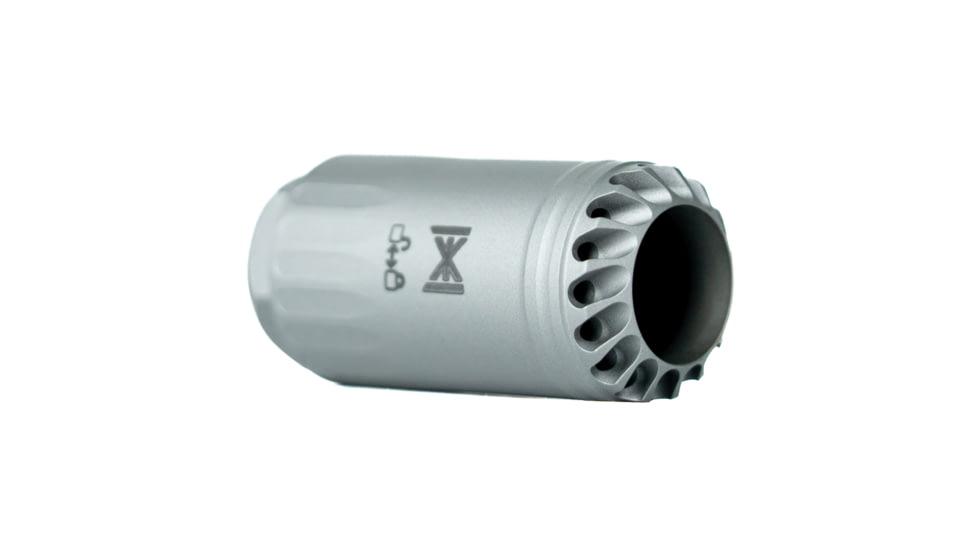 HUXWRX Blast Diverter, HuxWrx Muzzle Device, Grey, 2655