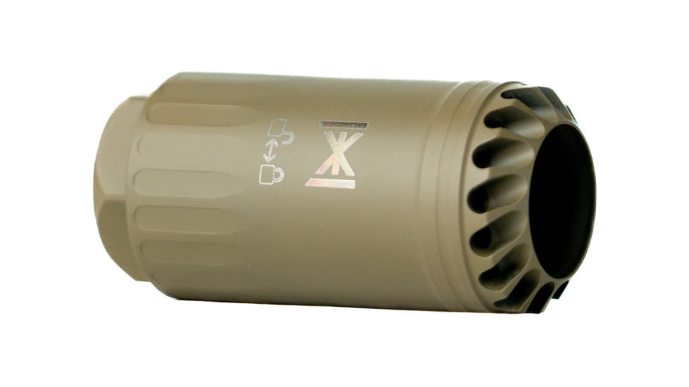 HUXWRX Blastphemy Muzzle Device, FDE, 2653
