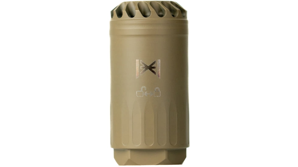 HUXWRX Blastphemy Muzzle Device, FDE, 2653