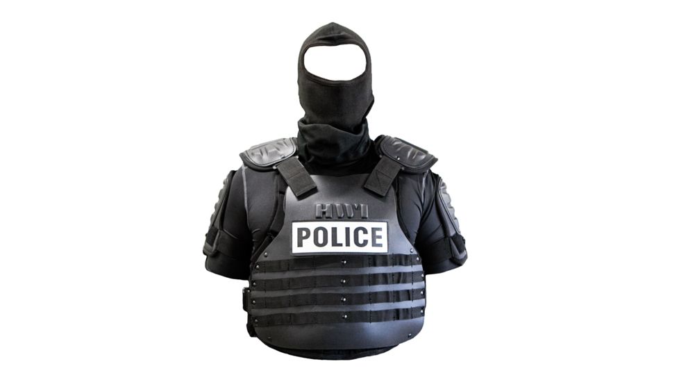 HWI Gear ED100 Chest Protector W/Shoulder And Upper Arm Gen 2, Black, XS/SM 813713060496
