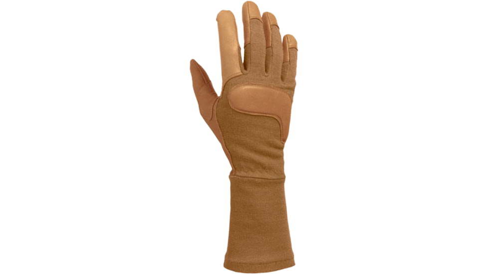 HWI Gear Long Gauntlet Combat Glove, Coyote Brown, Medium, LGCG300-MD
