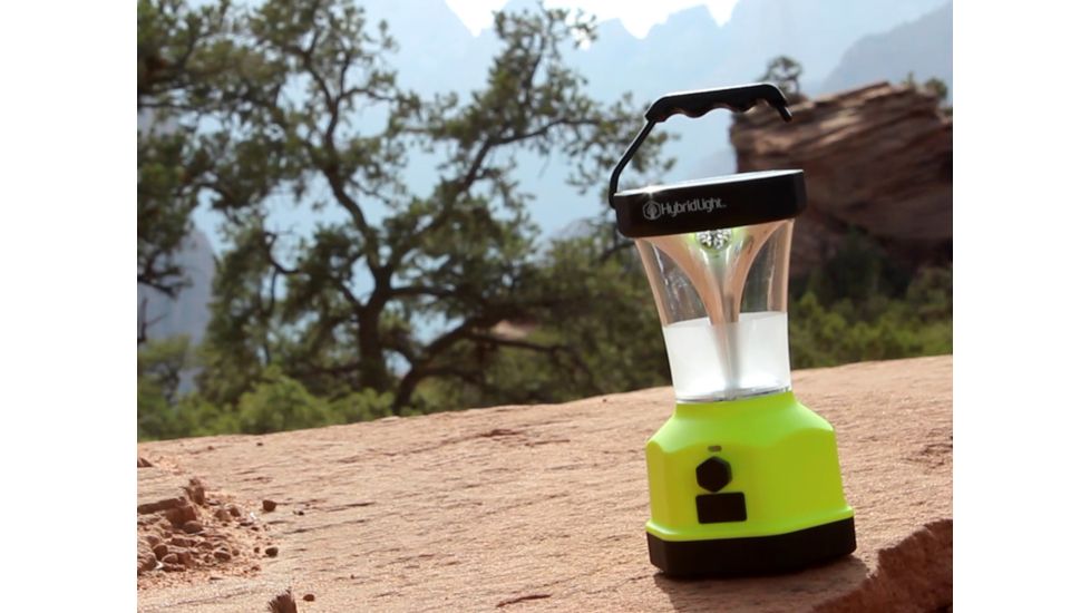 Hybridlight Atlas Solar Camping Lantern/Charger, Yellow 1625