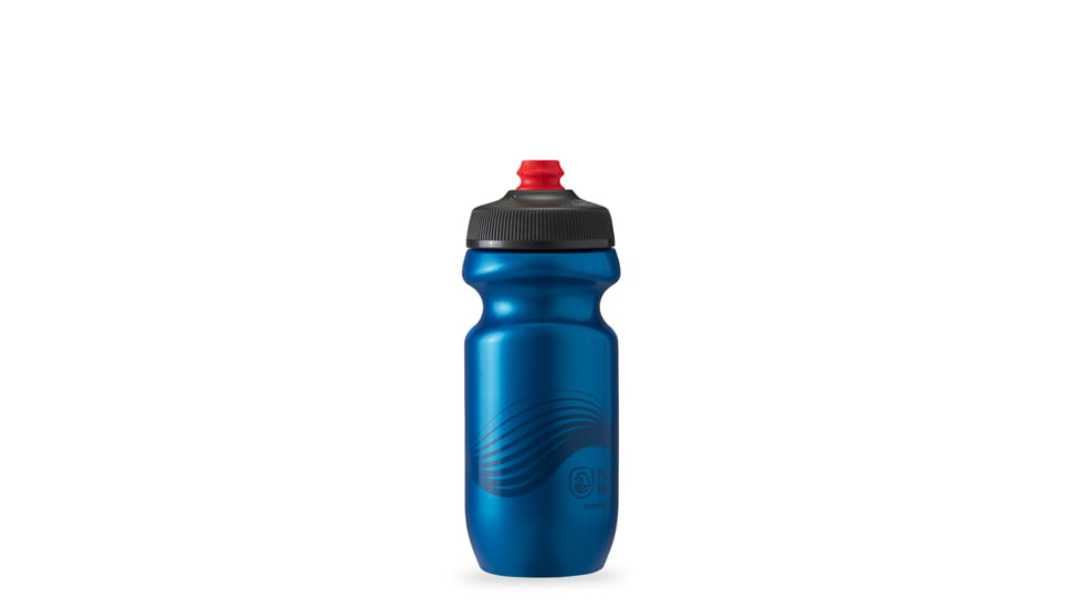 HydraPak Breakaway Surge Bottle, Cobalt Blue/Charcoal, 20oz/600ml, SWB20OZ11