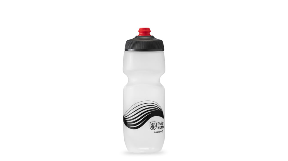 HydraPak Breakaway Surge Bottle, Frost/Charcoal, 24oz/700ml, SWB24OZ01