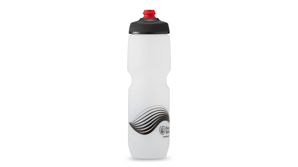 HydraPak Breakaway Surge Bottle, Frost/Charcoal, 30oz/880ml, SWB30OZ01
