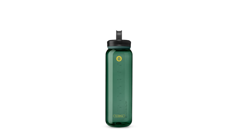HydraPak Recon Clip &amp; Carry 32oz Bottle, Aspen Green, 1L, BRC02E