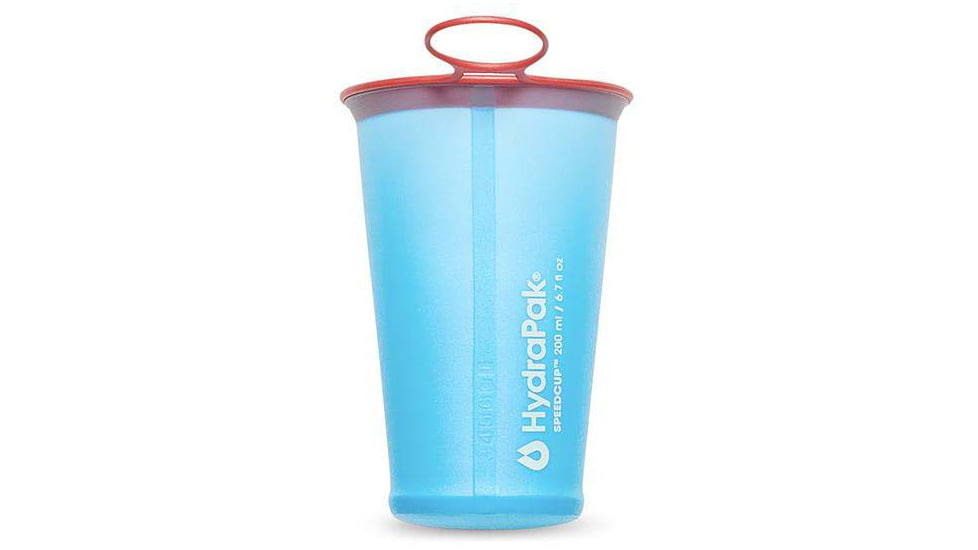Hydrapak SpeedCup Collapsible Cups, 2 Pack, Malibu Blue, 200ml, A713HP