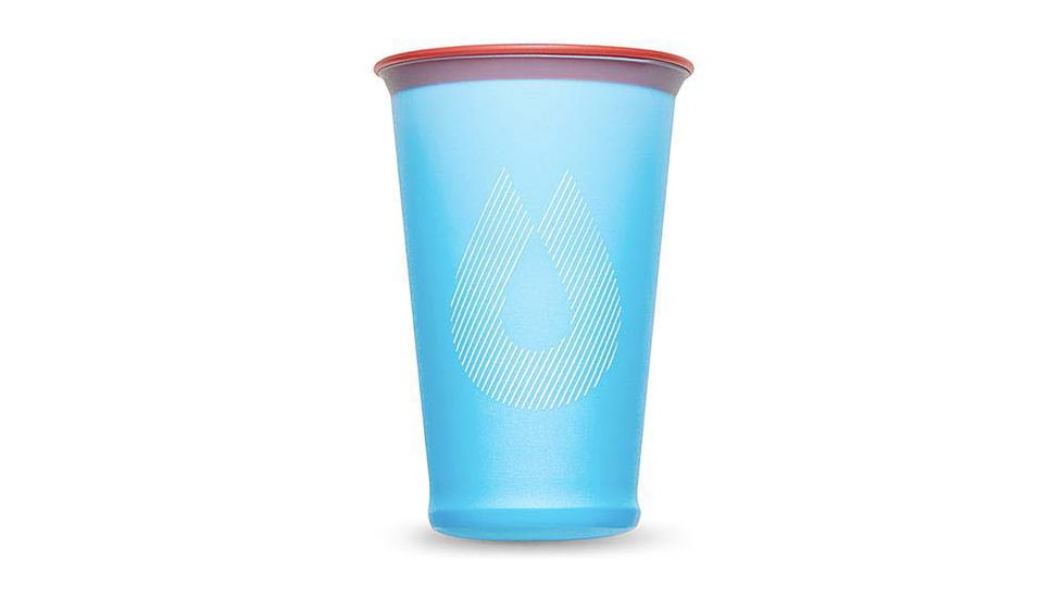 HydraPak SpeedCup Collapsible Cups, 2 Pack, Malibu Blue, 200ml, A713HP