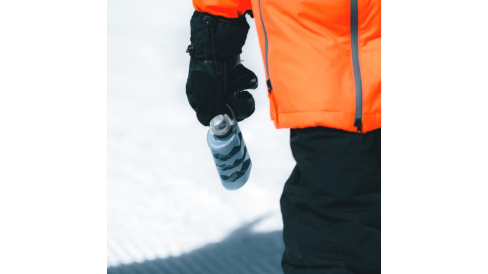 HydraPak Stow 350ml Bottle, Mountain Edition Redwood, GS340RM