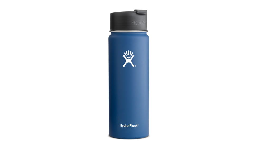 Hydro Flask 20 oz Wide Mouth with Flip Lid-Everest Blue