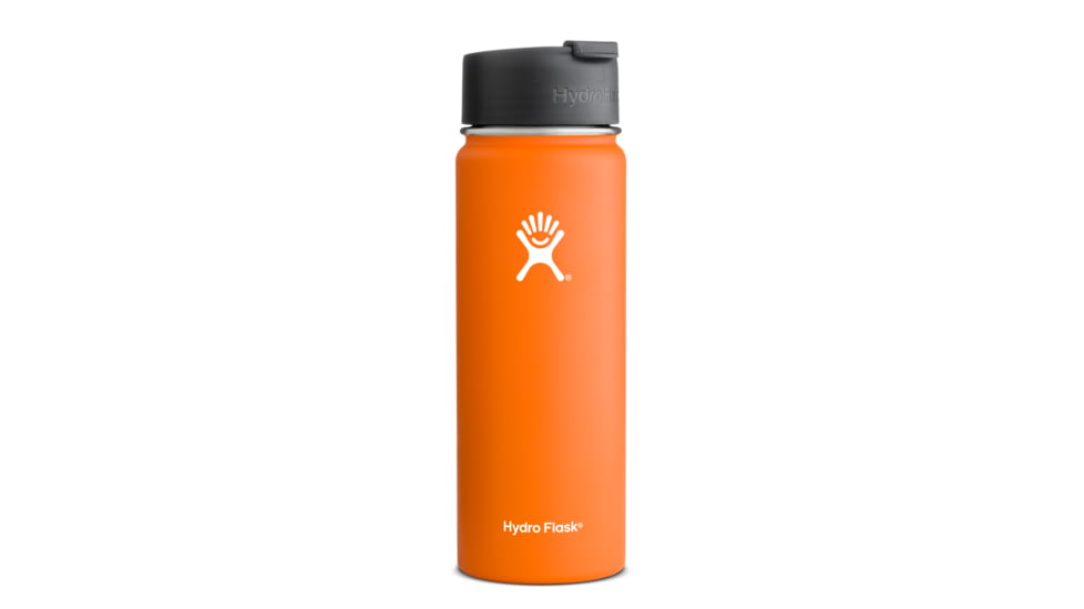 Hydro Flask 20 oz Wide Mouth with Flip Lid-Orange Zest
