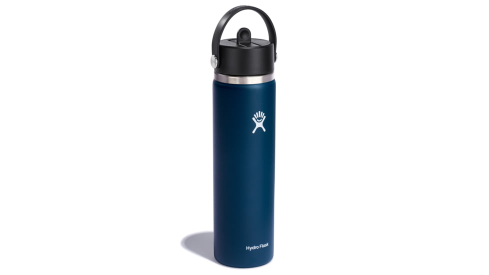 Hydro Flask 24 Oz Wide Flex Straw Cap, Indigo, 24 oz, W24BFS464
