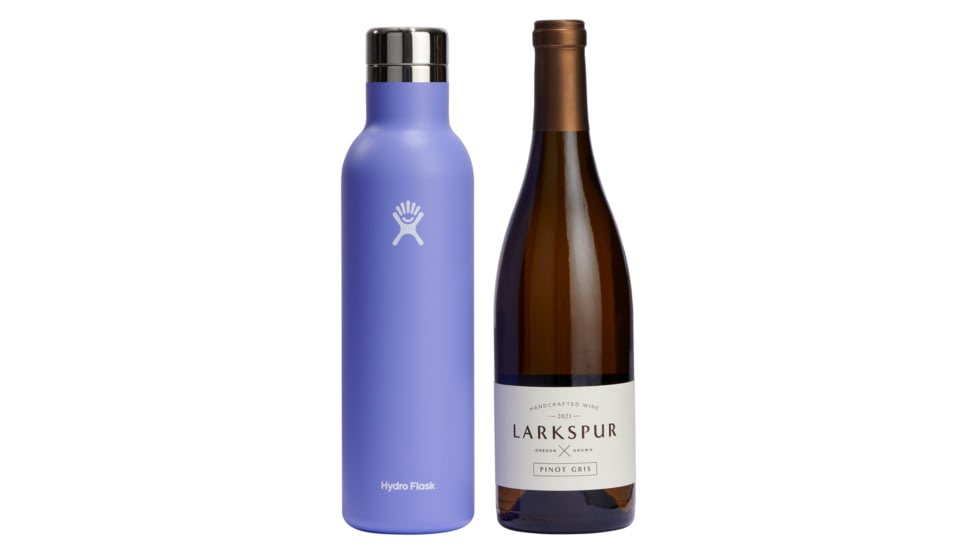 Hydro Flask 25 Oz Ceramic Wine Bottle, Lupine, 25 oz, VC25474