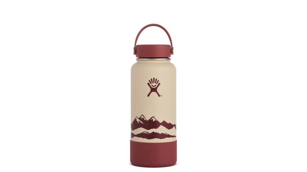 Hydro Flask Escape Desert 32 oz wi/ Wide Flex Cap and Sandstone Boot, Sandstone Brick, 32 oz W32TS160B