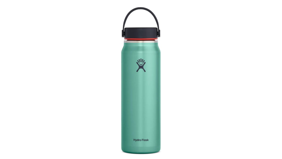 Hydro Flask Wide Mouth Bottle Trail Light Series Lightweight w/Flex Cap, Topaz, 32 oz, LW32LW083
