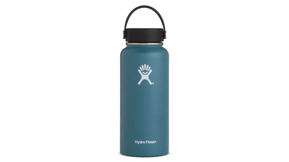 Hydro Flask Wide Mouth Flask, Jade, 32 oz, W32TS380
