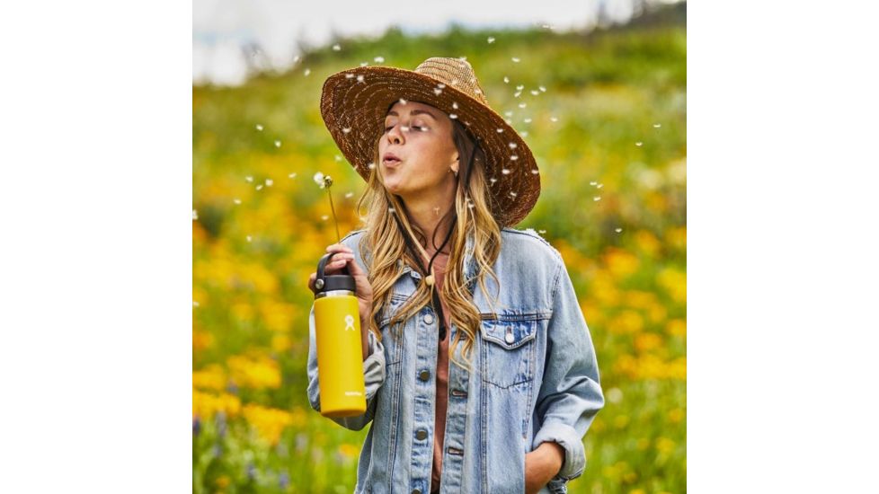 Hydro Flask 20oz Wide Mouth Flask, Sunflower, W20BTS720