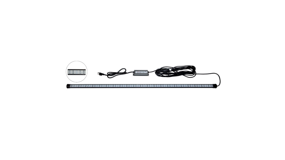 Hydro Glow DM260G 40W/120VAC Dock Mounted Fishing Light, Green, DM260G