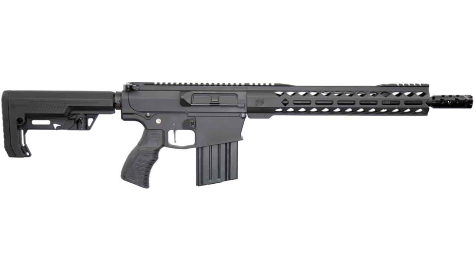 Hyperion Munitions G.O.A.T Series Enforcer Rifle, .308 Winchester, 16in TCS Barrel, 4150V Chrome Moly Vanadium Steel, Polymer Grip, 1-10 Twist, MFT Extreme, TCS, Armor Black Cerakote, T-90000-BLK