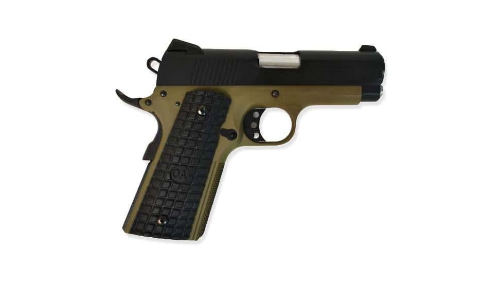 Hyperion Munitions Pistol, .45 ACP, 3.5in Traditional Barrel, Black Oxide/FDE Cerakote, One Size, OAF-0350-CB45