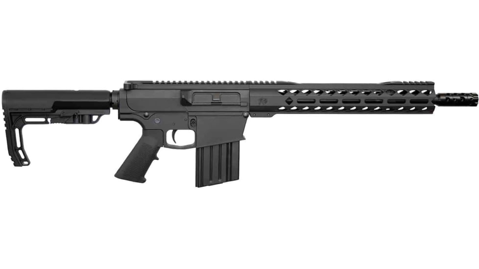 Hyperion Munitions Thunder Series Rifle, .308 Winchester, 16in TCS Barrel, 4150V Chrome Moly Vanadium Steel, Polymer Grip, 1-10 Twist, MFT Extreme, Integrated TCS, Armor Black Cerakote, T-80015-BLK