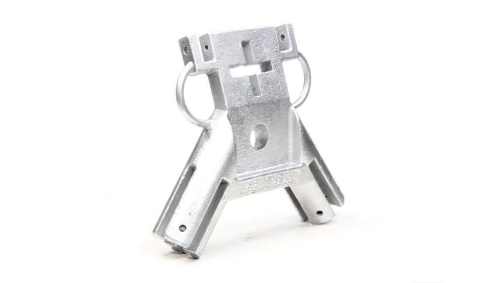 Hyskore Range Hound Steel Frame End Bracket For Hanging Steel Targets, Silver, 30303