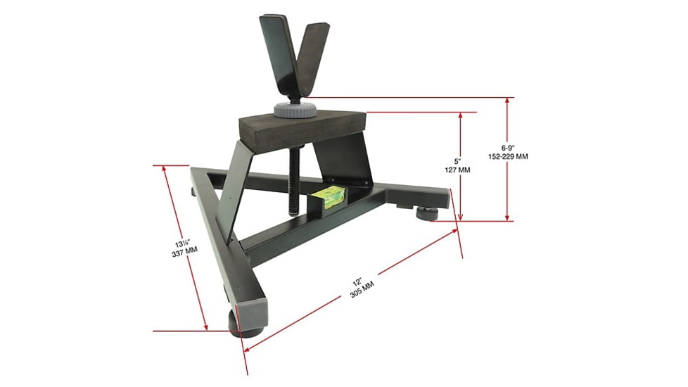 Hyskore 3 Point Rifle/Pistol Shooting Rest