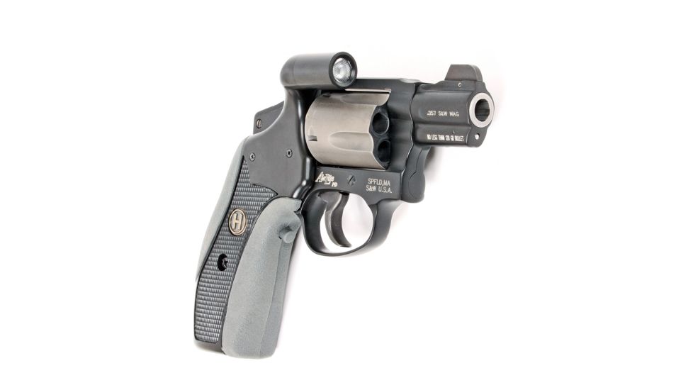 Hyskore J-Frame Compact Revolver Tactical LED Weapon Light, AA, White, Black/OD Green, 30265