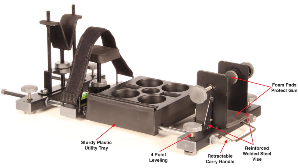 Hyskore Parallax Rifle Cleaning And Sighting Rest, Black, 30022