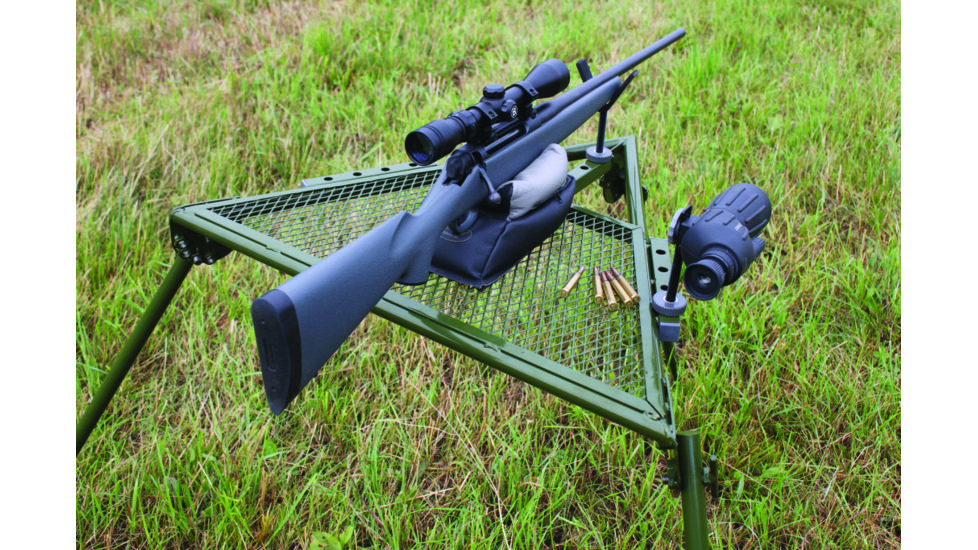 Hyskore Portable Shooting Bench, Black/OD Green 30280