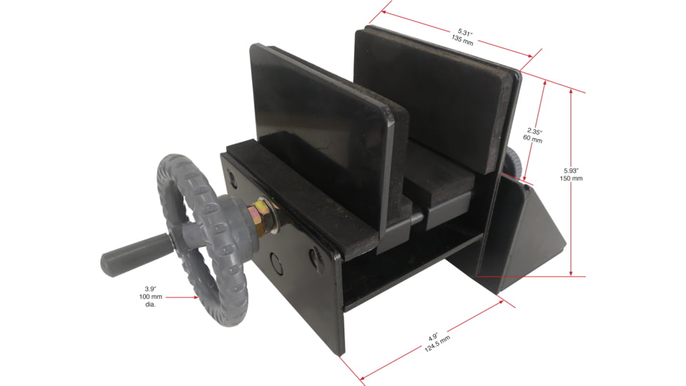 Hyskore Rotating Gun Servicing Vise, Black, 30278