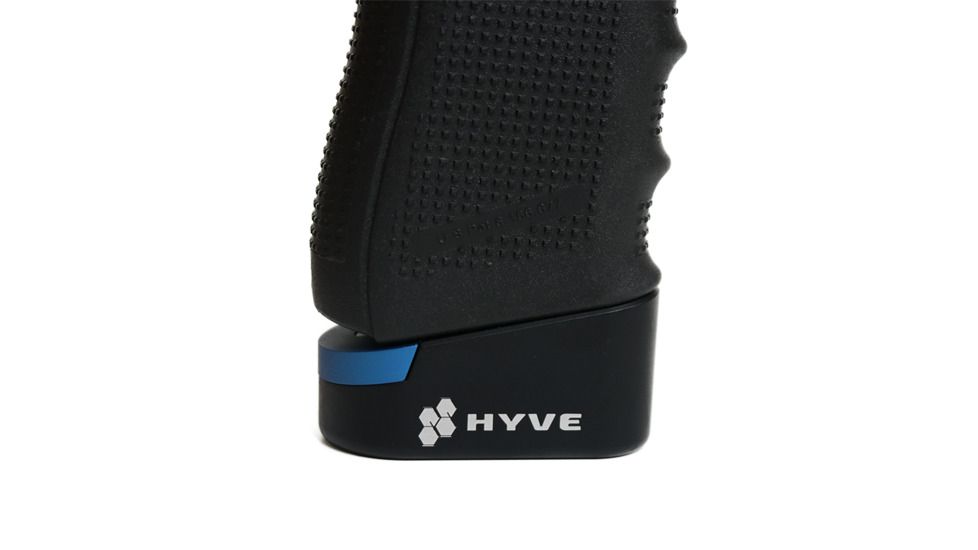 HYVE Technologies CA Edition Magazine Base Pad, Glock 19, Black, G19-E0-1