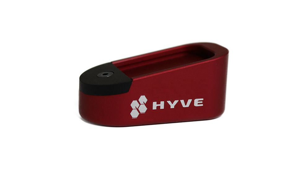 HYVE Technologies CA Edition Magazine Base Pad, Glock 19, Red, G19-E0-2