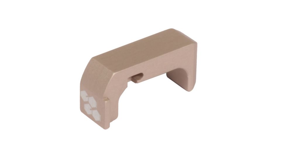 HYVE Technologies Extended Magazine Release, Glock 43, Tan G43-R0-6