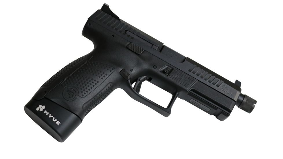 HYVE Technologies Magazine Extension Base Pad, CZ P-10C, 3-Round, Black, CZ10-E3-1