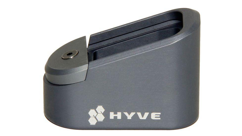 HYVE Technologies Magazine Extension Base Pad, Glock 17/34, Gray, G17-E5-3