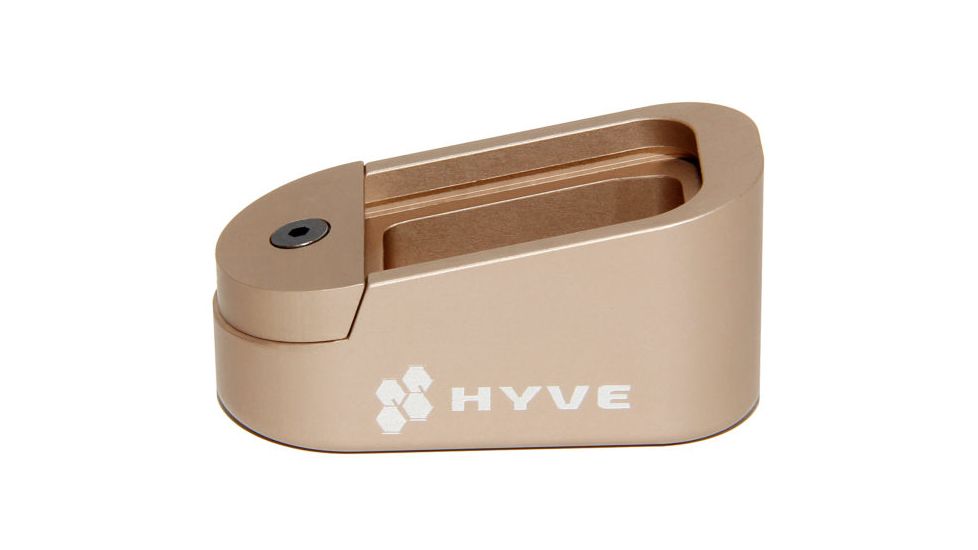 HYVE Technologies Magazine Extension Base Pad, Glock 19, 3-Round, Tan G19-E3-6