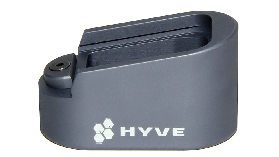 HYVE Technologies Magazine Extension Base Pad, Glock 30, Gray, G30-E2-3