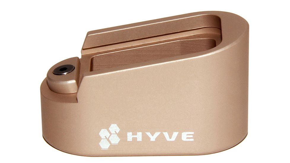 HYVE Technologies Magazine Extension Base Pad, Glock 30, Tan, G30-E2-6