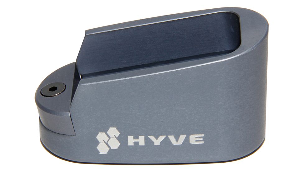 HYVE Technologies Magazine Extension Base Pad, Glock 36, 1-Round, Gray, G36-E1-3