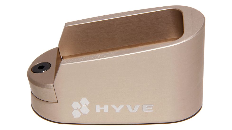 HYVE Technologies Magazine Extension Base Pad, Glock 36, 1-Round, Tan, G36-E1-6