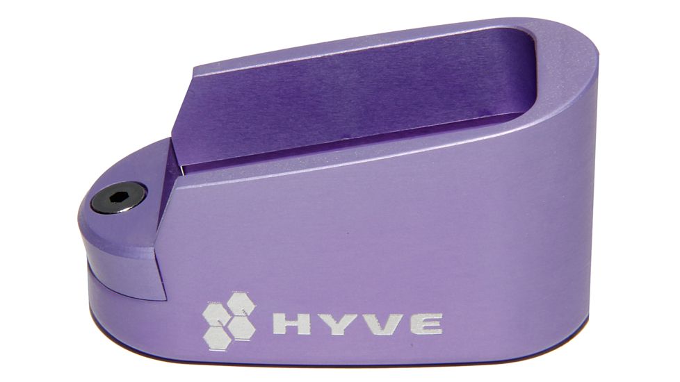 HYVE Technologies Magazine Extension Base Pad, Glock 36, 1-Round, Violet, G36-E1-7