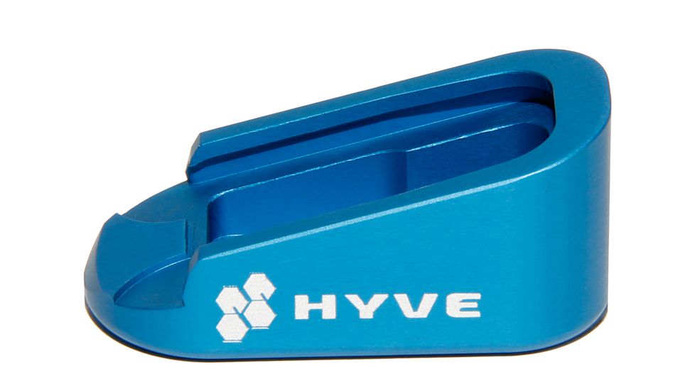 HYVE Technologies Magazine Extension Base Pad, Glock 42, 1-Round, Blue, G42-E1-4