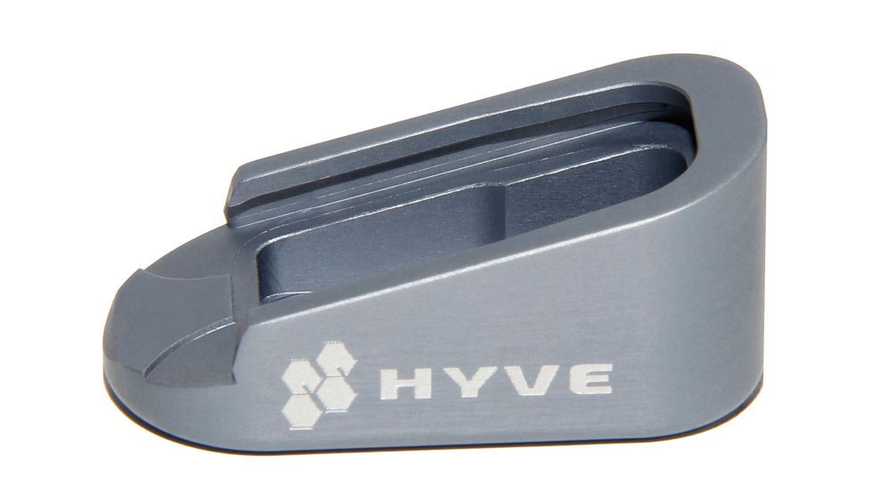 HYVE Technologies Magazine Extension Base Pad, Glock 42, 1-Round, Gray, G42-E1-3