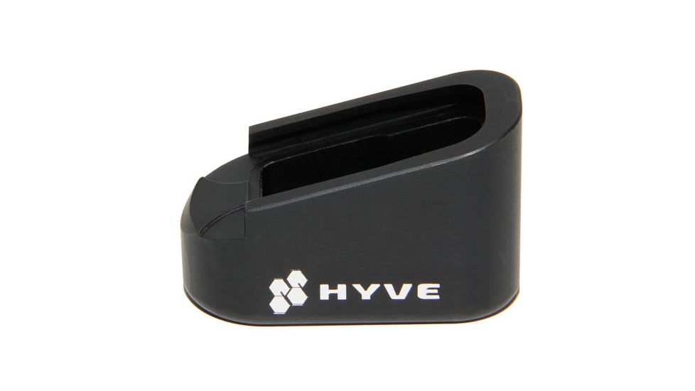 HYVE Technologies Magazine Extension Base Pad, Glock 42, 2-Round, Black G42-E2-1