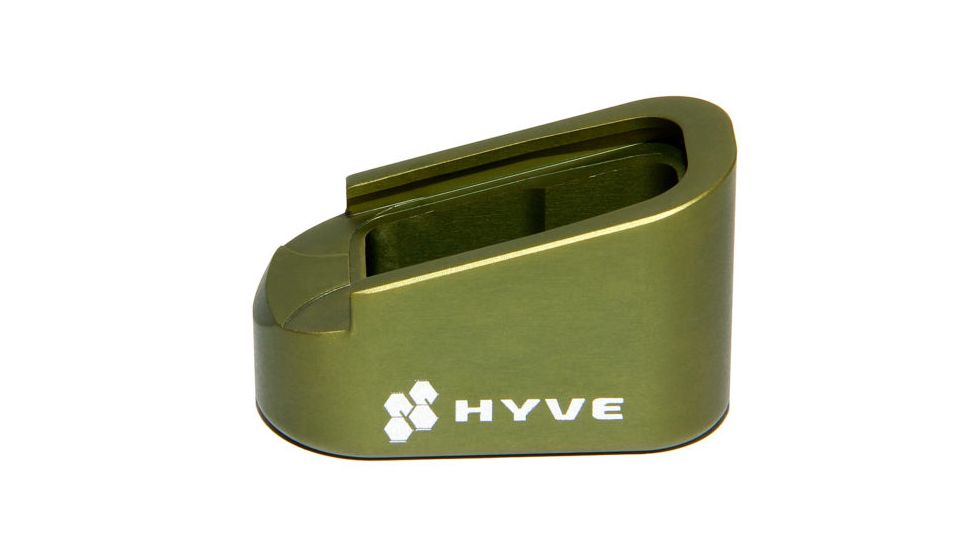 HYVE Technologies Magazine Extension Base Pad, Glock 42, 2-Round, OD Green G42-E2-5