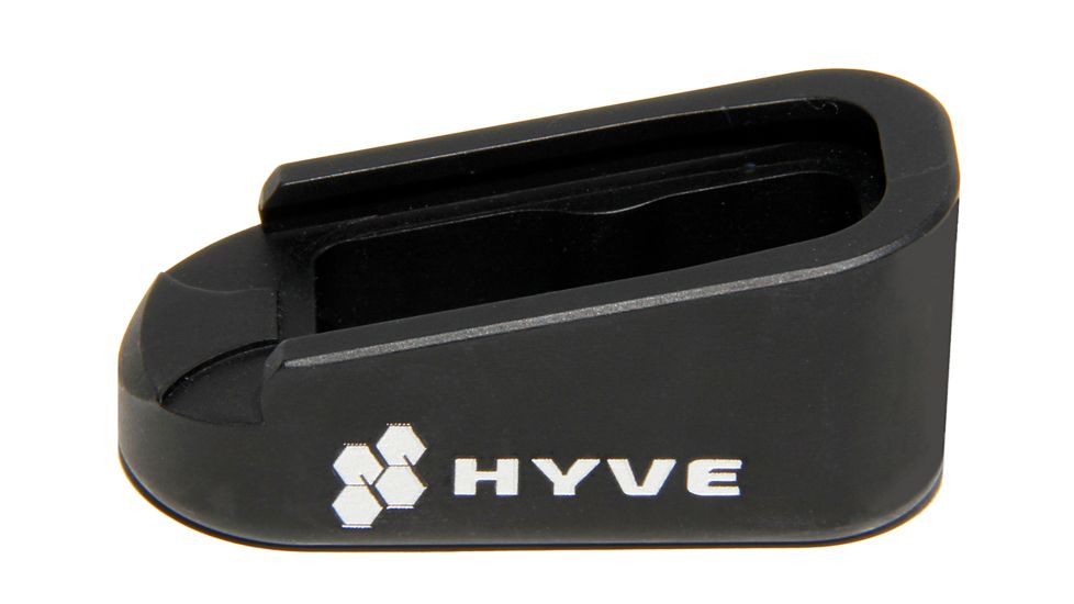 HYVE Technologies Magazine Extension Base Pad, Glock 43, 1-Round, Black G43-E1-1