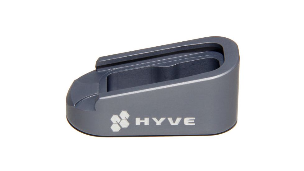 HYVE Technologies Magazine Extension Base Pad, Glock 43, 1-Round, Gray G43-E1-3