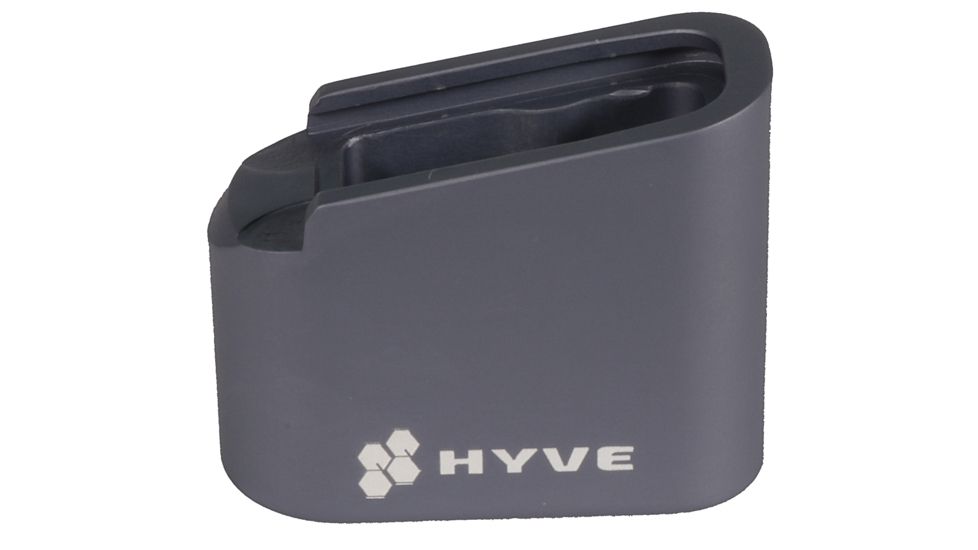 HYVE Technologies Magazine Extension Base Pad, Glock 43, 3-Round, Gray, G43-E3-3